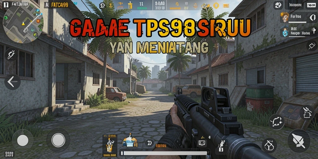 Screenshot menunjukkan aksi menegangkan dalam gameplay TPS.