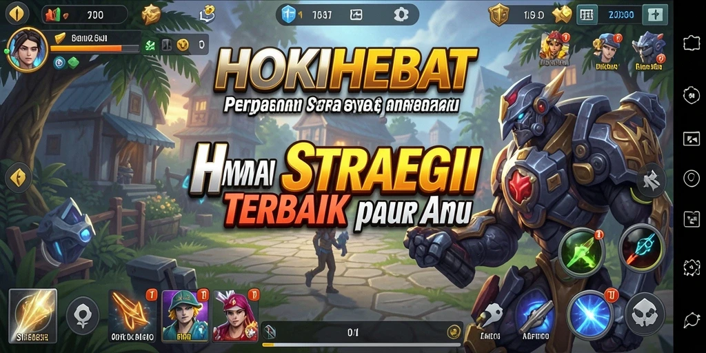 Tampilan menarik dari gameplay HOKIHEBAT yang penuh strategi.