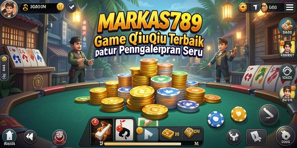 Tampilan gameplay QiuQiu yang seru dan menarik di MARKAS789.