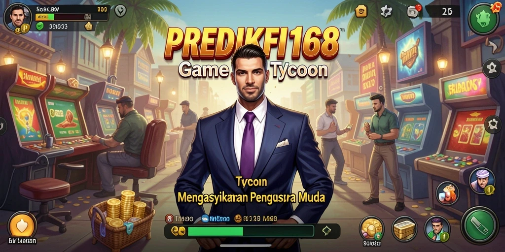 Screenshot gameplay PREDIKSI168 yang menampilkan pengelolaan bisnis yang menarik.