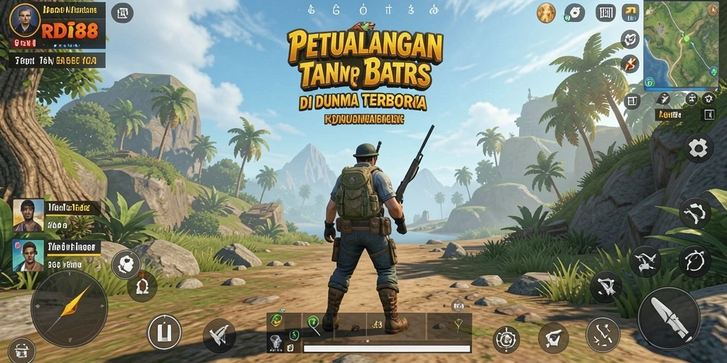 Gameplay RDI88 menampilkan eksplorasi dunia terbuka yang menakjubkan.