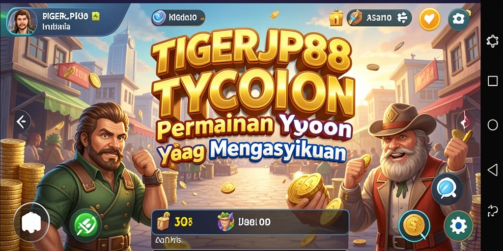 Tampilan gameplay menarik dari TIGERJP88 yang menampilkan strategi Tycoon.